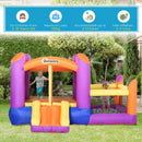 Castello Giostra Gonfiabile 300x280x170 cm con Scivolo e Piscina Multicolor