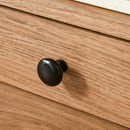 Scrivania con Cassetti e Mensole 105x55x100 cm in Metallo e Legno Truciolare Naturale