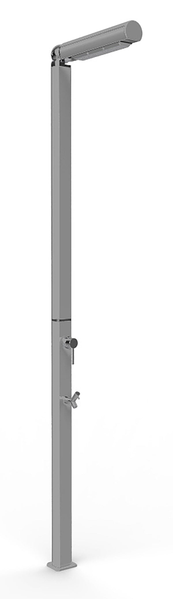 Doccia da Giardino Miscelatore e Lavapiedi Arkema Quick Alluminio Satinato prezzo