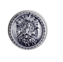 Camino Elettrico da Pavimento 105x120x33 cm Effetto Fiamma 2000W Prometeo & Galileo Gold Bianco/nero