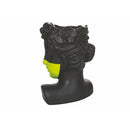 Vaso a Forma di Viso 15x14x22 cm  in Dolomite VdE Tivoli 1996 Vis a Vis