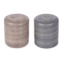 Menage Set Olio Aceto Sale e Pepe  350 ml in Gres VdE Tivoli 1996 Shades Stones