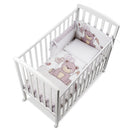 Set Lettino Culla Copripiumone Piumino Biancheria e Materasso Italbaby Q.lletto