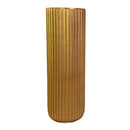 Portavaso resina oro opaco cm Ø40xh120