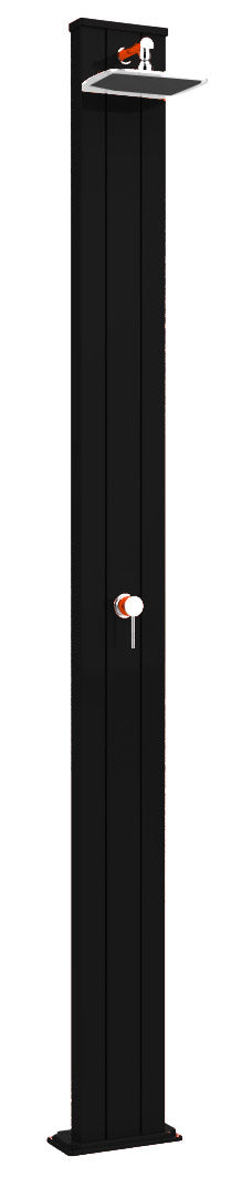 Doccia Solare da Esterno Giardino 30L Miscelatore Arkema Spring S Grigio Antracite sconto