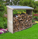 Legnaia 188x69x183 cm Senza Pavimento in Legno Picea Massello Trattato