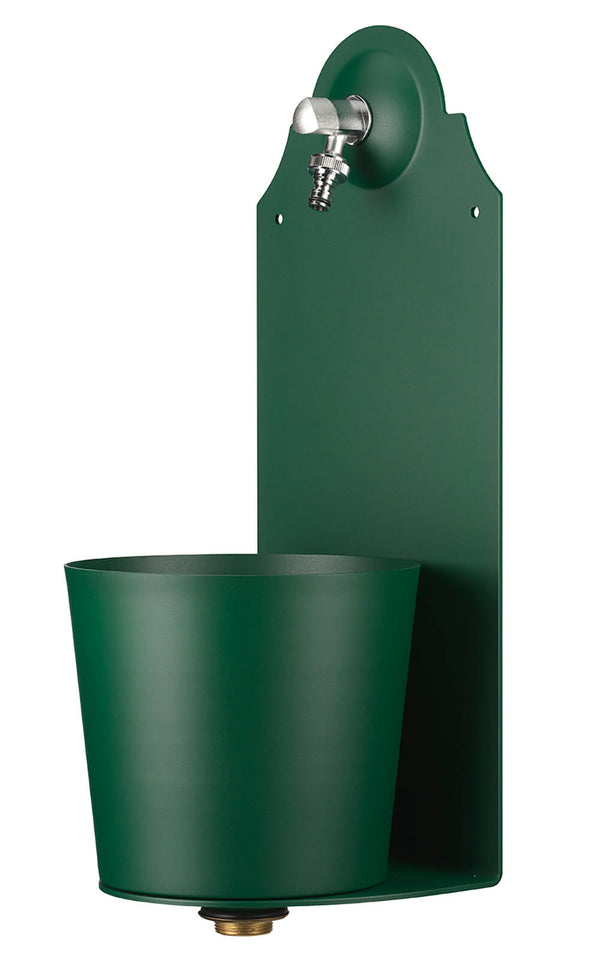 Fontana a Parete da Giardino con Rubinetto Belfer 42/PRX Verde acquista