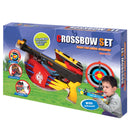 Balestra Arco Giocattolo per Bambini con 4 Frecce Bersaglio e Porta Frecce