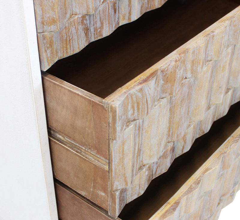 Mobile Alwyn 88x45x89 h cm in Legno Bianco