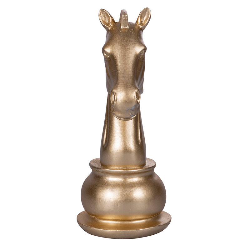 Cavallo Scacchi Decorativo 10,5x8,5x19 cm  in Poliresina VdE Tivoli 1996 Chess