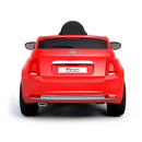 Macchina Elettrica per Bambini 12V con Licenza Fiat 500 Rossa