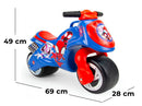 Moto Cavalcabile per Bambini 69x28x49 cm Primi Passi Neox Marvel Spider-Man