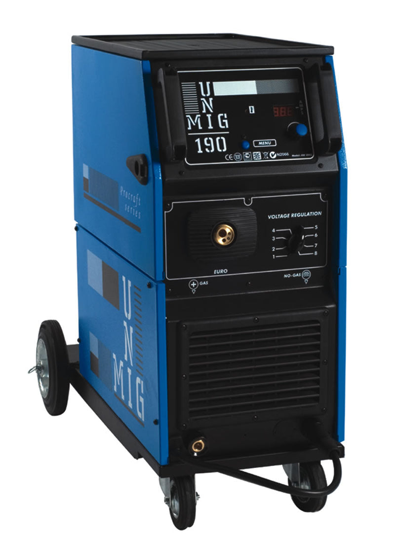 Saldatrice a MIG MAG MOG Semi-Professionale 1Ph Awelco UniMIG 190