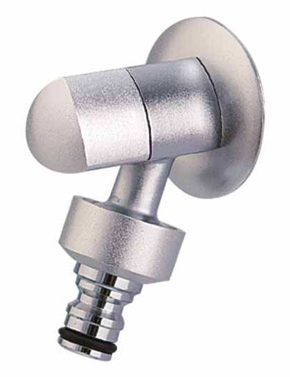 Rubinetto per Fontana da Giardino in Ottone Cromato Satinato Belfer RUB/015 sconto