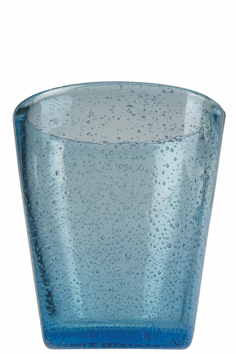 Set 6 Bicchieri Acqua in Pasta Di Vetro Soffiato 330 ml Villa d'Este Home Tivoli Cancun Marea