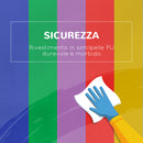 Set 7 Costruzioni Morbide per Bambini  1-3 Anni in PU e EPE Multicolore   