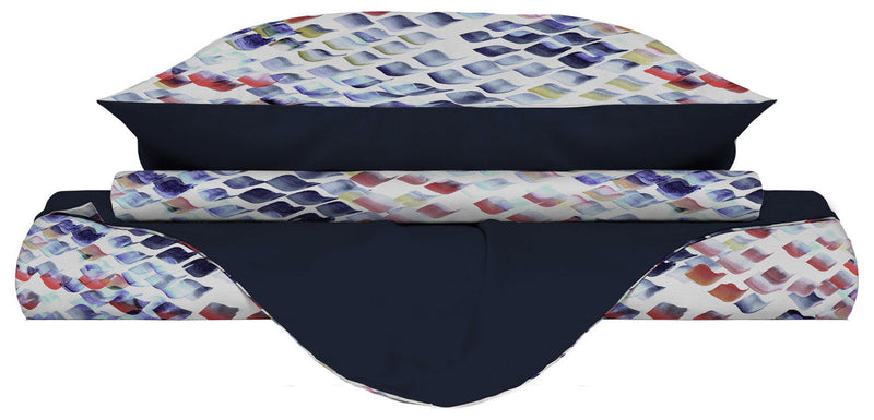 Copripiumino con Federe Stampato in Microfibra Lena Varie Misure