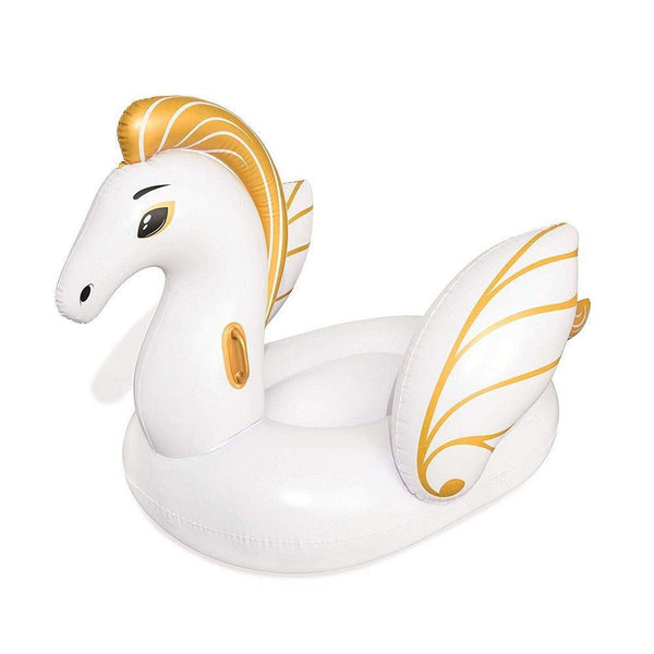 Riesiges aufblasbares Pferd 231 x 150 cm aus Vinyl Bestway 41118 White Pegasus acquista