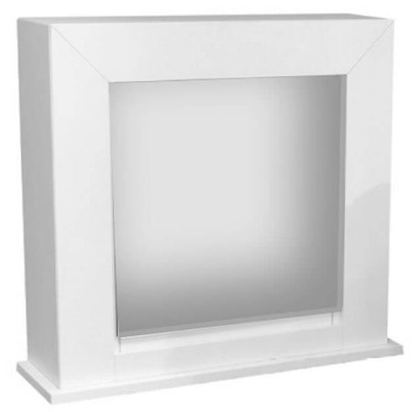 Kaminrahmen aus MDF-Holz 98x91x30,6cm Ruby Fires Adra White online