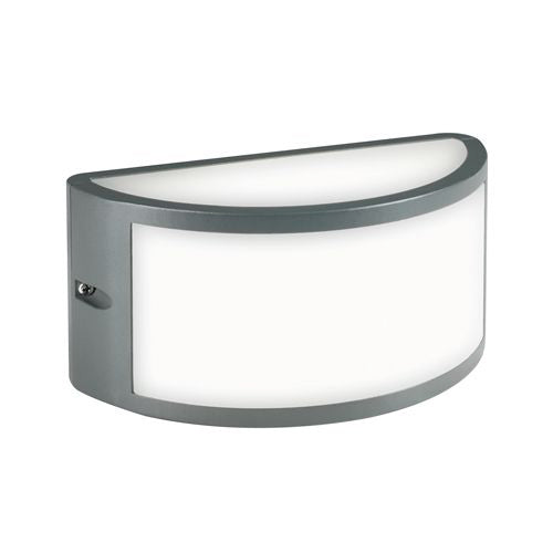 Sovil Petit Grey Half Moon 10W LED-Außenwandleuchte sconto