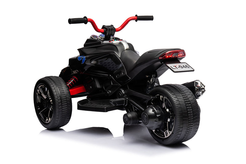Mini Quad Elettrico per Bambini 3 Ruote 12V ATV 3.0 Nero