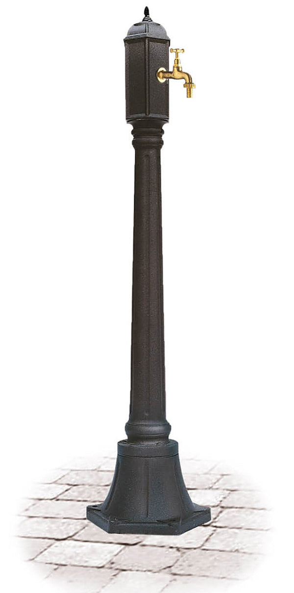 Gartenbrunnen mit Morelli Gina Aluminium Wasserhahn sconto