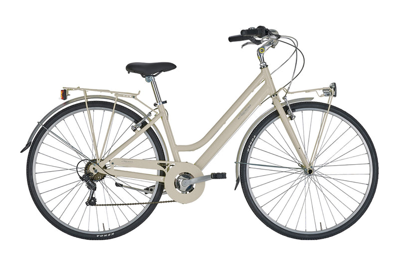 Bicicletta City da Donna 28" Cambio 6V Shimano Freni V-Brake Roxy Ghiaia 