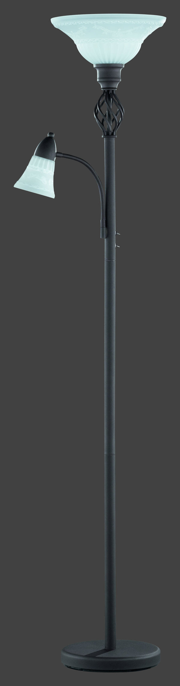 Innenstehlampe E27 aus rostfarbenem Metall acquista