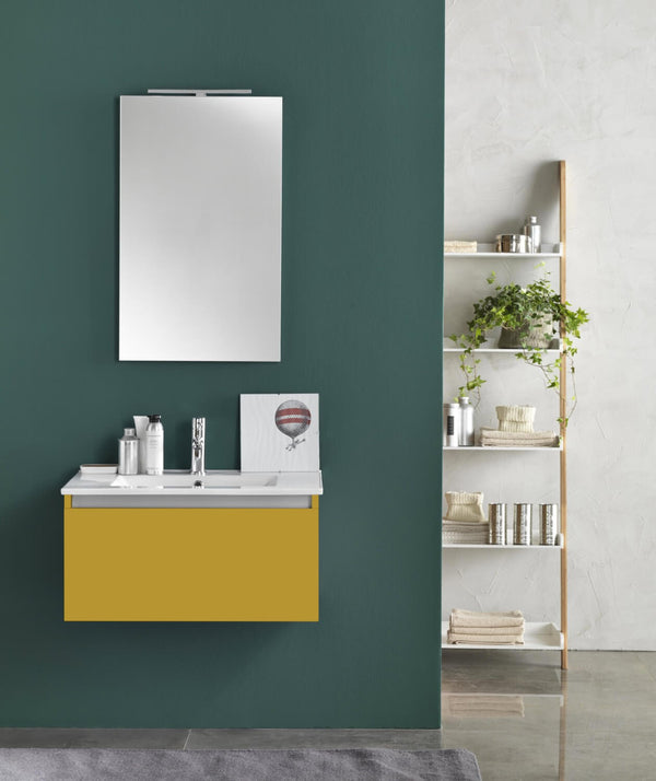 acquista Badezimmer-Hängeschrank 71 cm TFT Ibiza Senfweiß