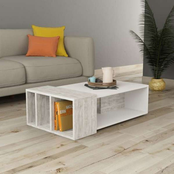 Tavolino da salotto 102x56,5x32 cm Anita bianco vintage prezzo
