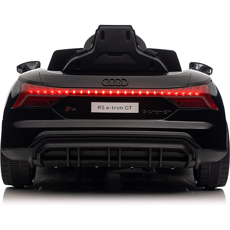 Macchina Elettrica per Bambini 12V Audi RS E-Tron GT Nera