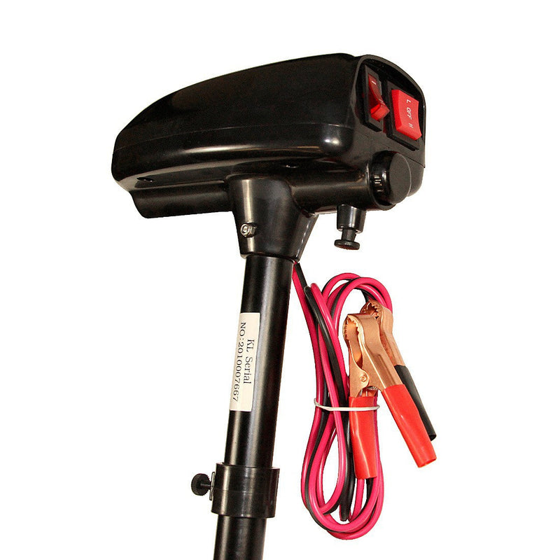 Motore Fuoribordo Elettrico per Gommoni Tender 180W 18LBS Spinta 6,7Kg Zray