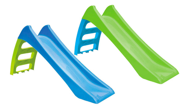 Scivolo 3 Gradini 116x62,5x36 cm in Plastica Azzurro o Verde prezzo
