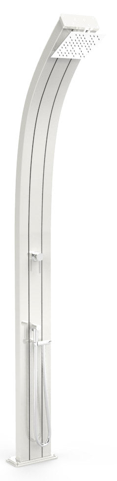 online Doccia Solare da Giardino Temporizzatore e Doccetta Arkema Spring Top Line Perla Bianca