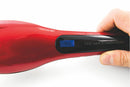 Spazzola Elettrica Lisciante 50W con Display Kooper Patty Rossa