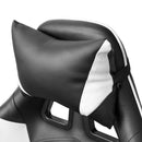 Sedia da Gaming Ergonomica 64x53x122-133 cm con Supporto Lombare e Poggiatesta in Similpelle Bianco