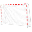 Porta da Calcio 302x83x201 cm in Plastica Bianca