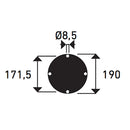 Doccetta Lavapiedi da Giardino con 2 Rubinetti ATI Docce LAV 2R Inox Anodizzato