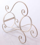 Versavino 11x28xH24 cm in Metallo Bianco