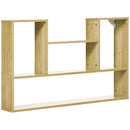 Mensola 4 Ripiani 100x15x60 cm in Legno Truciolato