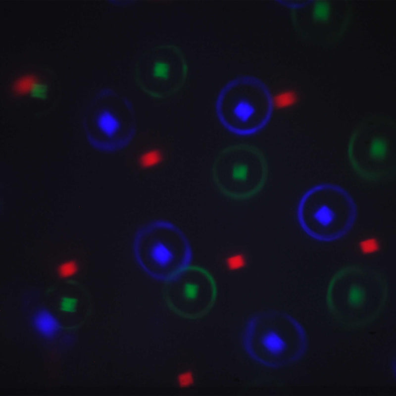 Proiettore a LED Natalizio per Interno Rosso Verde Blu 