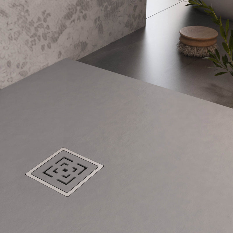 Piatto Doccia in Pietra Bonussi Canton Grigio Chiaro Varie Misure