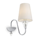 Lampada da parete Modern in Metallo Florero Cromo