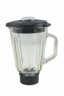 Frullatore Elettrico 500W Bicchiere 1,5 Litri 2 Velocità Kooper Rosso