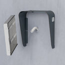 Copertura per Stazioni di Carica Auto Elettriche 50x67x30 cm in Alluminio Wallbox Cover Plus Bianco/Silver