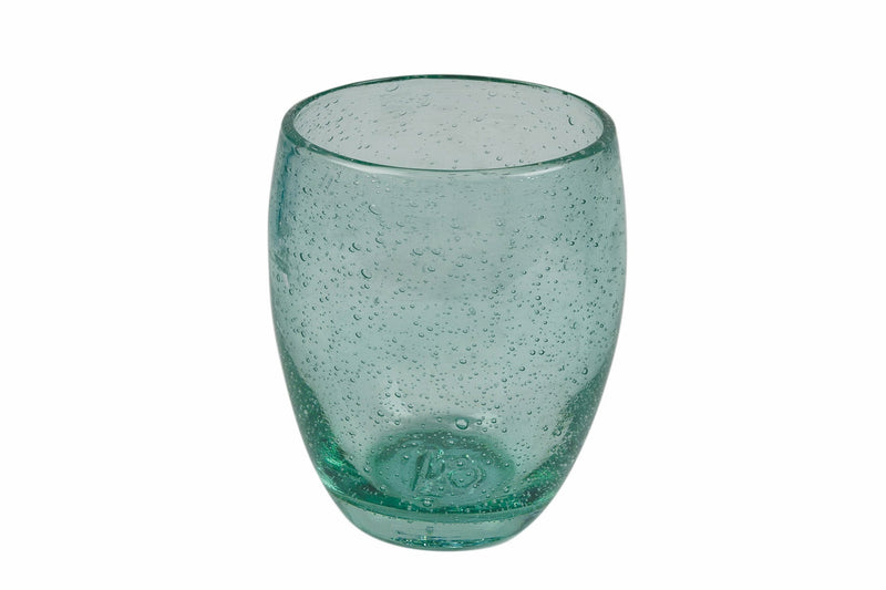 Set 6 Bicchieri Acqua in Pasta Di Vetro Soffiato 300 ml Villa d'Este Home Tivoli Acapulco Marea