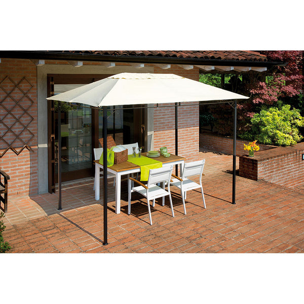 online Eisen Gartenpavillon 3x2m Vorghini Ketten Sand