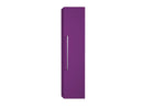 Mobile da Bagno a Colonna 1 Anta in Melaminico 35x18x160cm TFT Samoa Viola
