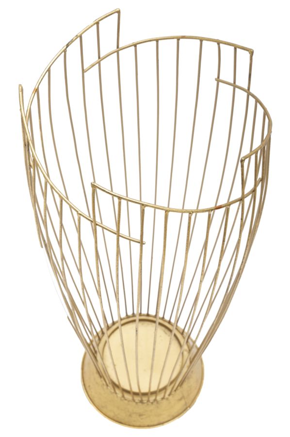 Porta Ombrelli Fashion Oro Ø28x69 cm in Ferro Oro Seconda Scelta