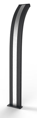 Doccia da Giardino Miscelatore Nebulizzatore e Lavapiedi Arkema Dada Fascia Inox Antracite